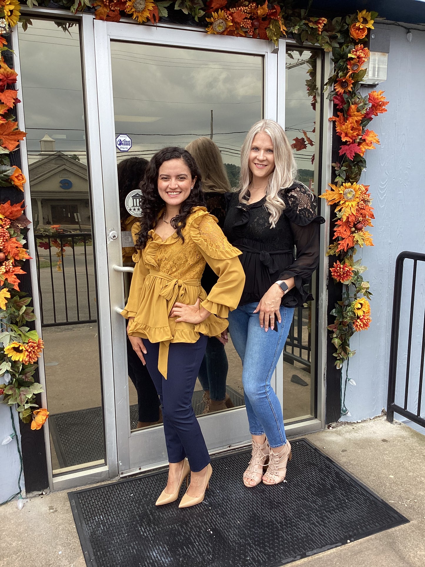 Fall Style Yellow Blouse