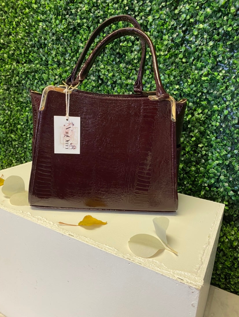 BURGUNDY NAYOMA PURSE